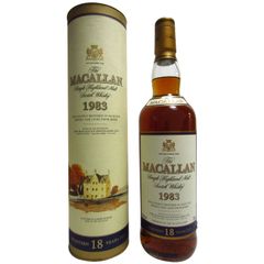 The Macallan 2001 Release Sherry Oak 1983 18 Year Old