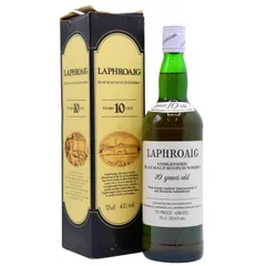 Laphroaig Unblended Islay Scotch 10 Year Old