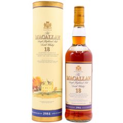 The Macallan 2002 Release Sherry Oak 1984 18 Year Old