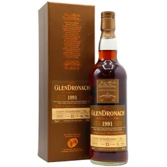 Glendronach Batch 8 Single Pedro Ximenez Sherry Cask #5409 1991 21 Year Old