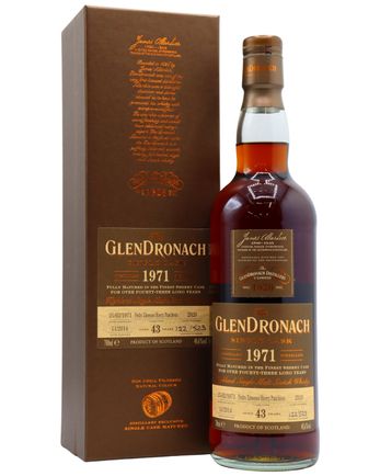 Glendronach 1971 43 Year Old Sherry PX Puncheon #2920