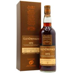 Glendronach Batch 12 Single Pedro Ximenez Sherry Cask #706 1972 43 Year Old