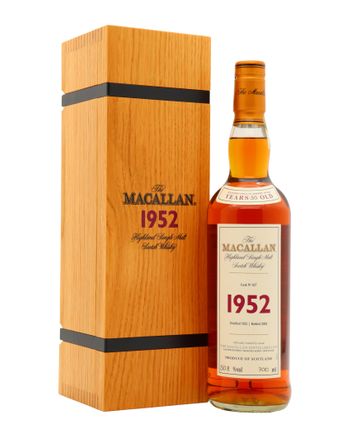 Macallan 1952 50 Year Old Fine Rare #627