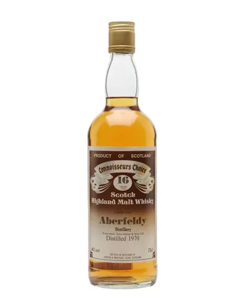 Aberfeldy 1970 16 Year Old Brown Label Gordon & Macphail