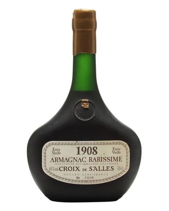 Croix de Salles 1908 Armagnac Bottled 1993