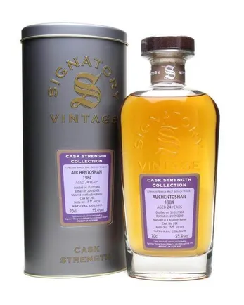Auchentoshan 1984 24 Year Old Signatory Cask Strength Collection