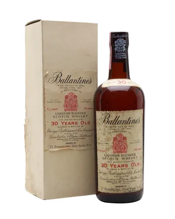 Ballantine's 30 Year Old Bottled 1960s