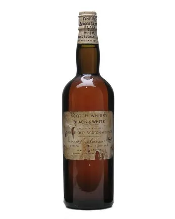 Black & White Bottled 1910s Spring Cap