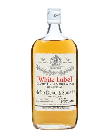 Dewar's White Label Bottled 1970's