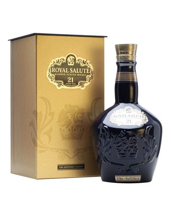 Royal Salute 21 Year Old Blue Wade Decanter