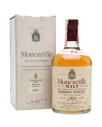 Balmenach Glenlivet 1971 15 Year Old Moncrieffe Independent Bottling