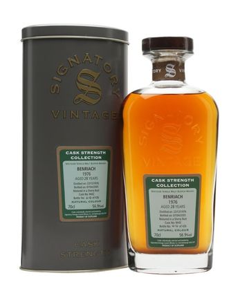 Benriach 1976 28 Year Old Sherry Cask Signatory