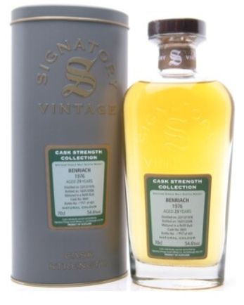 Benriach 1976 29 Year Old Sherry Cask Signatory