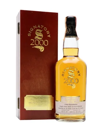 Bowmore 1968 31 Year Old Millennium Signatory