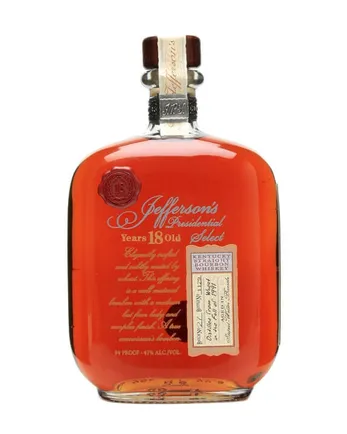 Jefferson's Presidential Select 1991 18 Year Old