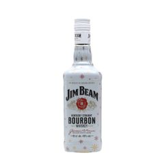 Jim Beam White Label Christmas Bottle Wrap