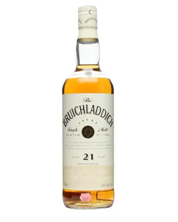 Bruichladdich 21 Year Old Cream Label Bottled 1980s