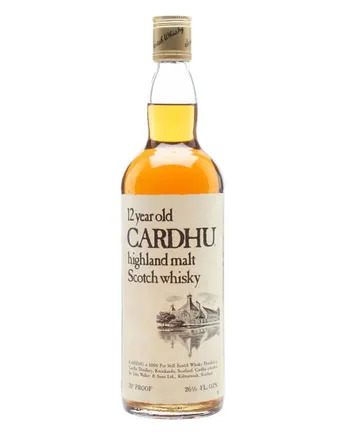 Cardhu 12 Year Old Bottled 1970s
