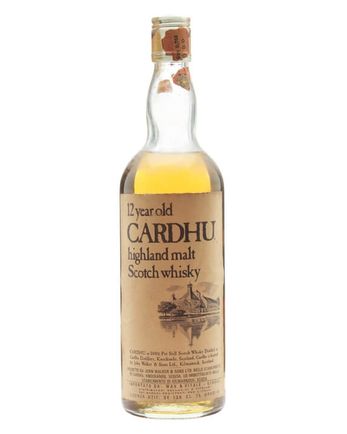 Cardhu 12 Year Old Bottled 1980s
