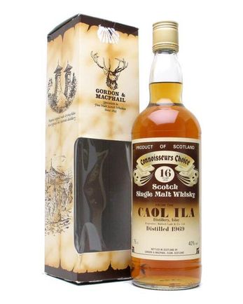 Caol ila 1969 16 Year Old Connoisseurs Choice Gordon & Macphail