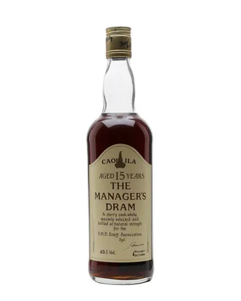 Caol ila 15 Year Old Manager's Dram Sherry Cask