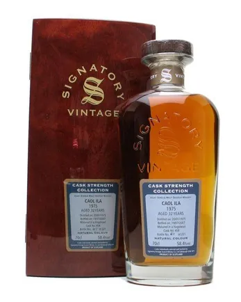 Caol ila 1975 32 Year Old Signatory Cask Strength Collection