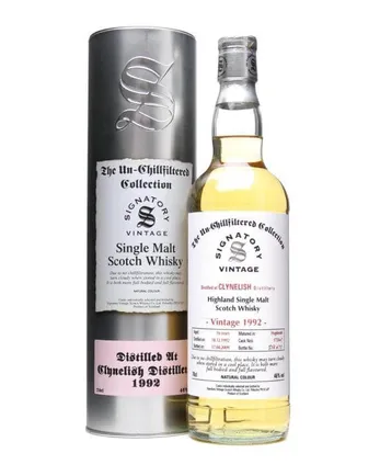 Clynelish 1992 16 Year Old Unchillfiltered Signatory Un-Chillfiltered Collection