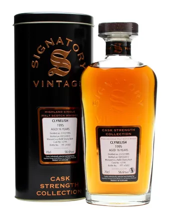 Clynelish 1995 16 Year Old Refill Sherry Butt #12795 Signatory Cask Strength Collection