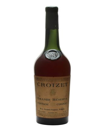 Croizet 1928 Cognac Bottled 1950s