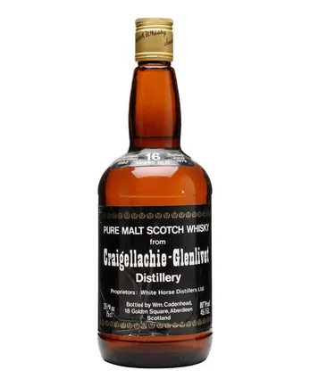 Craigellachie 1962 16 Year Old Cadenhead's