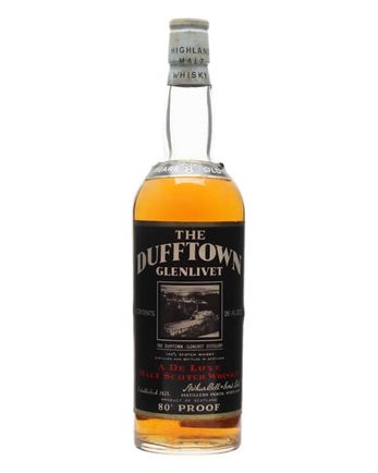 Dufftown 8 Year Old Bottled 1960s
