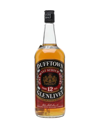 Dufftown Glenlivet 12 Year Old Bottled 1980's