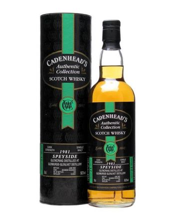 Glencraig 1981 21 Year Old Bottled 2002 Cadenhead's Authentic Collection