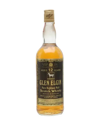 Glen Elgin 12 Year Old Bottled 1980s 75cl