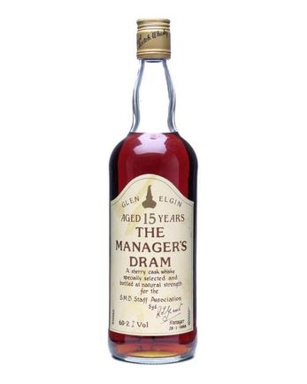 Glen Elgin 15 Year Old Manager's Dram