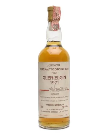 Glen Elgin 1971 Natural Strength Bottled 1985 Samaroli