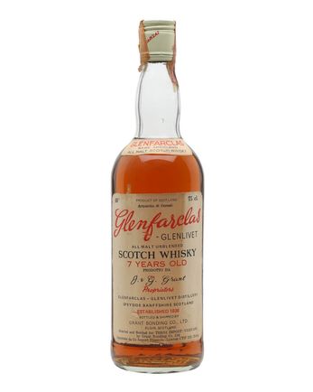 Glenfarclas Glenlivet 7 Year Old Bottled 1970s