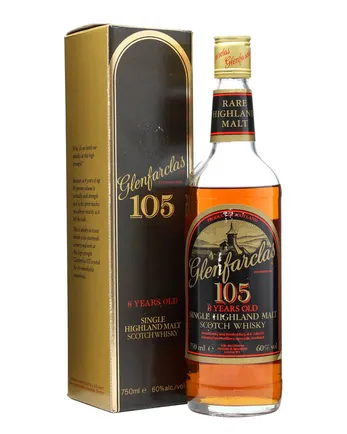 Glenfarclas 8 Year Old '105' Bottled 1980s