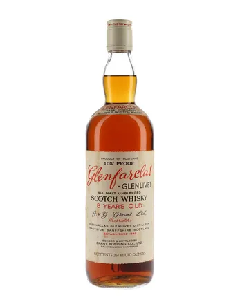 Glenfarclas 8 Year Old Bottled 1970s 75cl