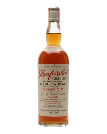 Glenfarclas 12 Year Old 75cl old label