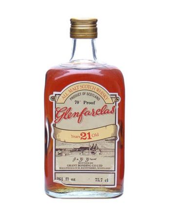 Glenfarclas 21 Year Old Bottled 1970's