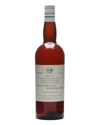 Glen Grant 10 Year Old Bottled 1950's Army & Navy