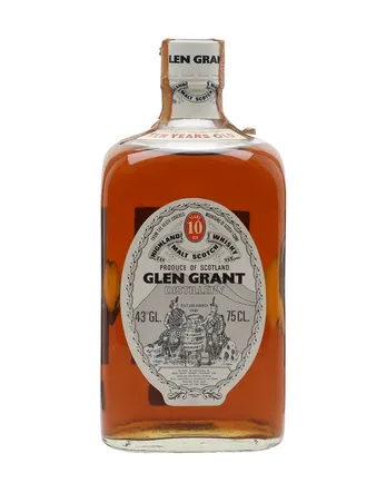 Glen Grant 10 Year Old Bottled 1970s