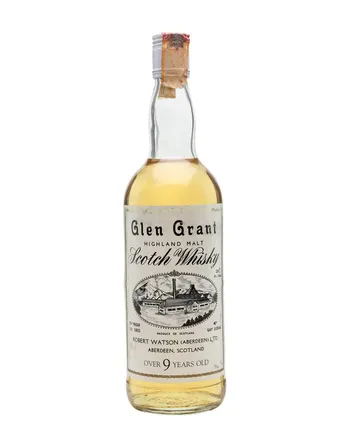 Glen Grant 9 Year Old Robert Watson Bottled 1960s