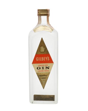 Gilbey's London Dry Gin Bottled 1960s