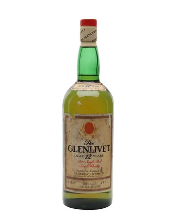 Glenlivet 12 Year Old 1970s