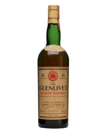 Glenlivet 1951 18 Year Old Bottled 1960s