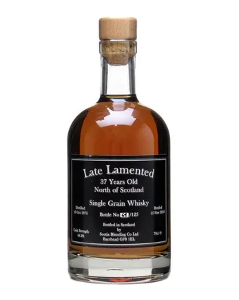 North of Scotland 1973 37 Year Old Late Lamented Scotia Blending