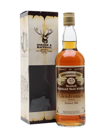 Glendronach 1960 25 Year Old Connoisseurs Choice Gordon & Macphail