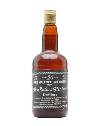 Glenrothes 1957 20 Year Old Cadenhead's